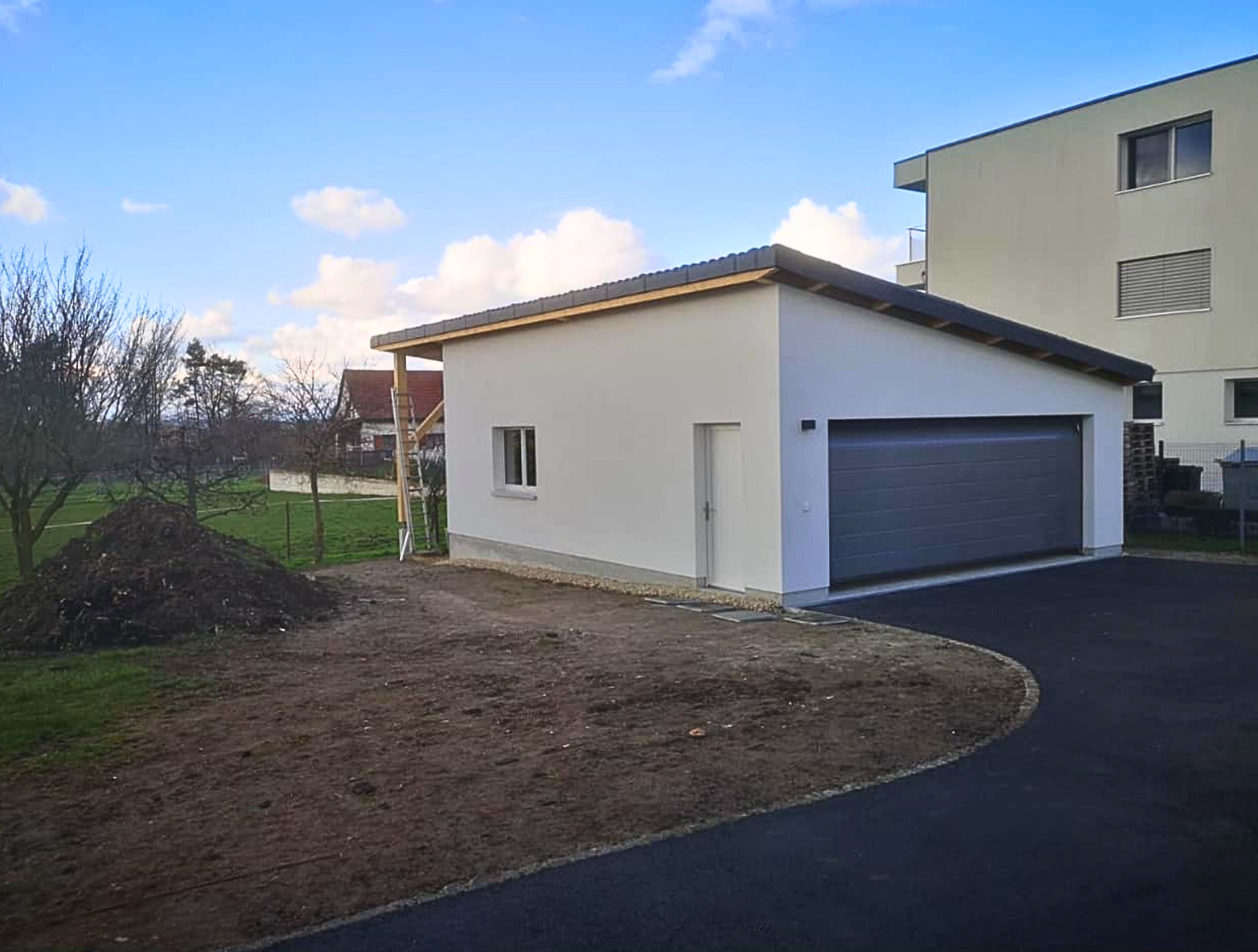Construction d’un garage